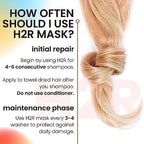 Hair Mask For Damaged Hair | Leave In Hair Mask | Molecular Bonding for Hair Growth, Thinning & Split Ends | Rapid Repair for Damage from Bleach, Chemicals & Heat | Frizz Control Hair Treatment