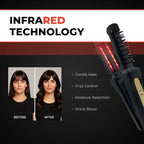 YA-MAN Spa Styler Kit: Hair Goals — Volume & Lift | Cordless Heated Brush + Moisture Repair Oil Set | J-Beauty Hair Kit for Shine, Smoothness & Lift