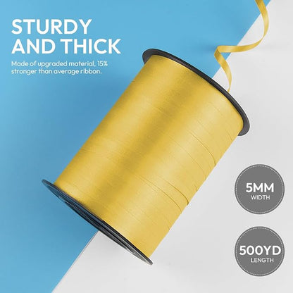 500 Yards Curling Ribbon for Gift Wrapping, 3/16" Balloon String for Christmas - Image 2