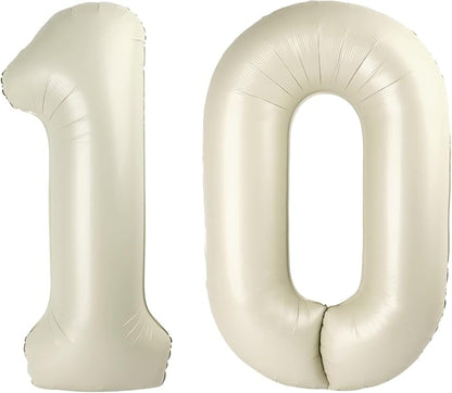 Numbers 50 Balloon 40Inch Black Balloons by Argthjy