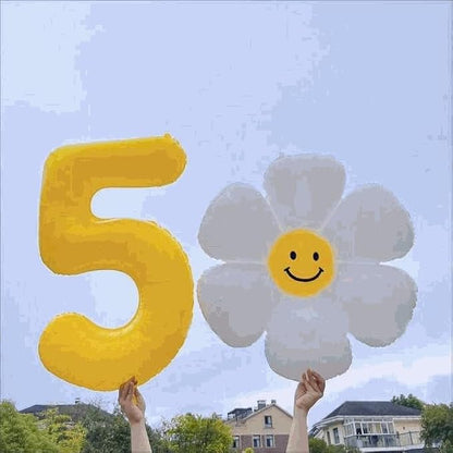 9 Balloon - Macaron Yellow Birthday Number Balloons, 40 Inch Decorations | - Image 7