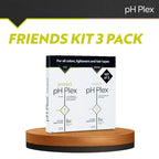 LIW pH Plex Steps 1&2 Protect & Repair Hair Care Treatment - Use with Home Hair Color & Bleach Products - Salon Quality Professional Results at Home - Friends Kit (3 Sachets of Steps 1 & 2)
