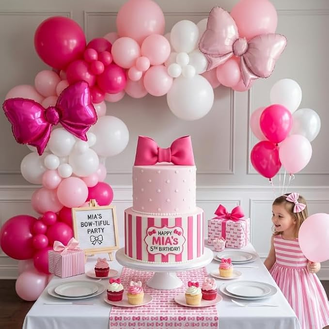 Pink and White Balloons - Image 5