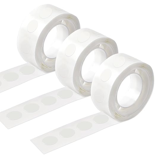 UPINS 300Pcs Glue Points Dots 10mm Removable Balloon Glue Adhesive Dots | 3 by UPINS