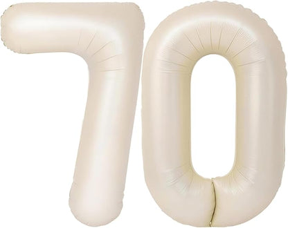 Number Balloons for Birthday Decorations by United-UnicornsParty