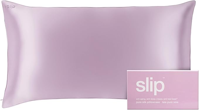 slip King Pure Silk Pillow Case - 100% Pure 22 Momme Mulberry Silk - King Size Standard Pillow Case - Anti-Aging, Anti-BedHead, Anti-Sleep Crease, Wildflower (20" x 36")