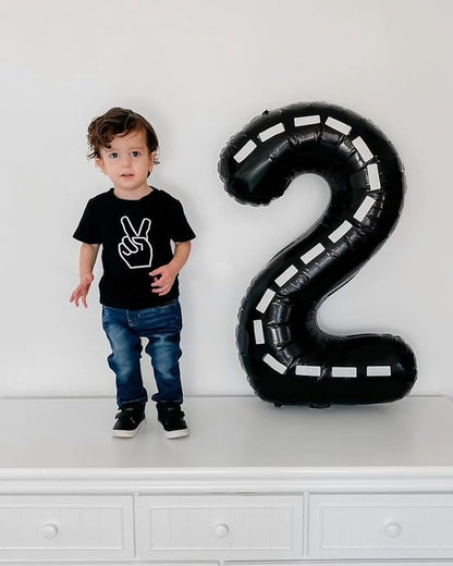 Race Car Number 7 Balloon 40 Inch - Image 7
