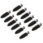 minihope Flat Hair Clips Makeup Hair Clips for Bangs 24 Cont (light colors & Black)…