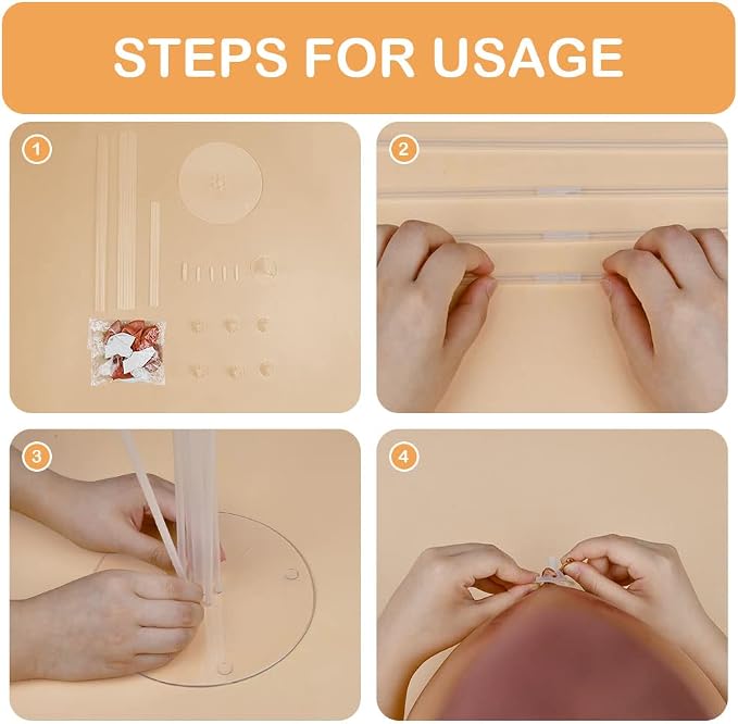 Ainiv 2 Set Table Balloon Stand Kit - Image 8