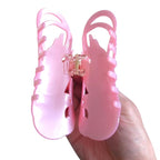 Novelty Shrimp Hair Clips,Cute Acetate Hair Clip,Big Claw Clips for Women,Pink