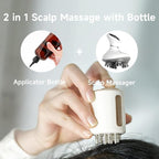 Hair Oil Applicator,Electric Comb and Scalp Massager 2 in 1,Advanced Care,Scalp Oil Applicator Head Massager for Hair Treatment