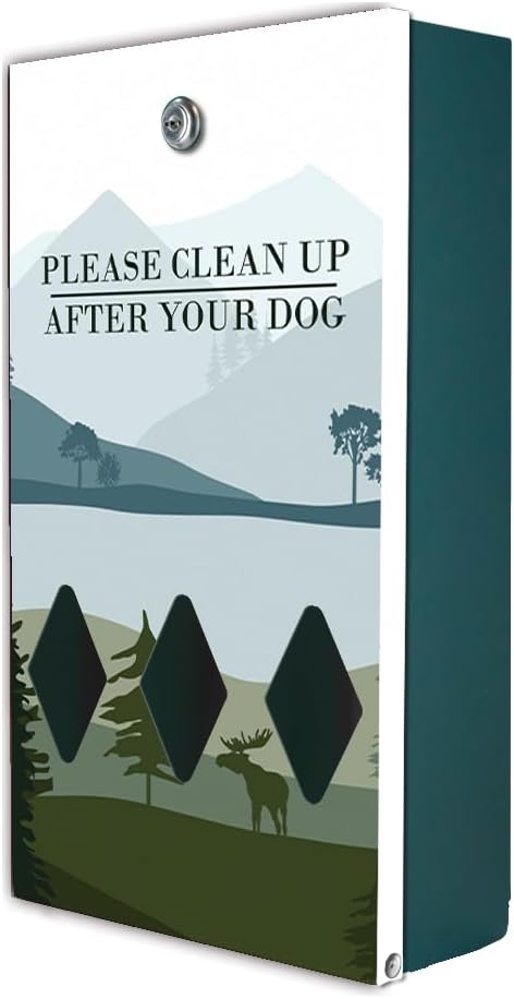 Zero Waste USA - DISPENSE-ART Roll Bag Dispenser & Sign - Mountain | UV-printed - Image 3