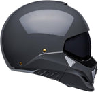Bell Moto Broozer Duplet Gloss Nardo Gray Medium
