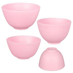 Facial Mask Mixing Bowls, Silicone DIY Face Mask Bowls for Hair Treatments and Oils, Cosmetic Beauty Tool for Home Salon Spa Face Skin Applicator