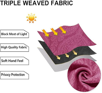 DWCN Ombre Blackout Curtains for Living Room - Image 5