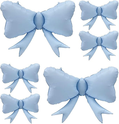 4pcs Jumbo Oversized Ribbon Balloons Coquette Bow Balloons Bow Party Coquette by Unknown
