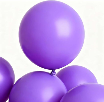 30 Pack Purple Balloons 36 inch Purple Latex Big Balloons by ZWZLIULIAN