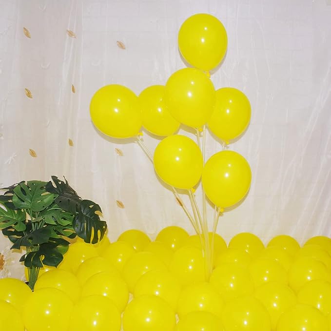 400 Pack Yellow Balloons 5 Inch Pastel Yellow Matte Latex Small Balloon - Image 3