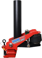 Shocker 30K Gooseneck Surge Air Hitch & Shift Lock Coupler for 2-5/16" Ball, 4" Round Blank No Pin