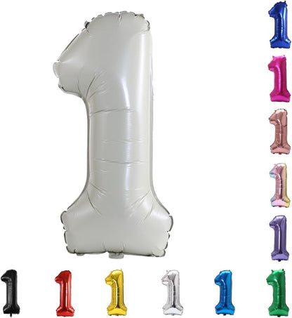 YPSelected 32 Inch Large Foil Helium Number Balloon Birthday Wedding Party 0-9 by YPSelected
