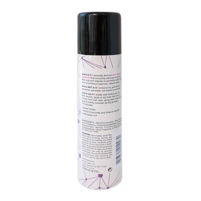 Style Edit Root Touch Up Spray for Light Brown Hair | Cover Up Hair Color for Gray Hair Coverage | Temporary Light Brown Hair Dye | 0.75 oz. Travel Size Spray