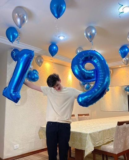 Navy Blue 1 Balloon - Image 2