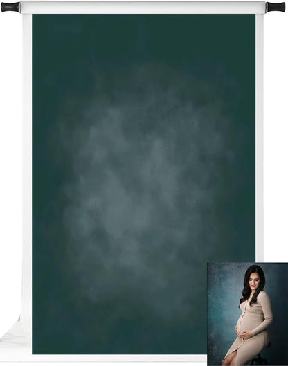 Kate Dark Green Photography Backdrops Abstract Photo Backdrop Poratrait by KateBackdropforPhotography