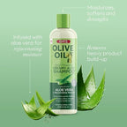 ORS Olive Oil Moisture Restore Creamy Aloe Shampoo Infused with Aleo Vera 12.5 Ounce (Pack of 4)