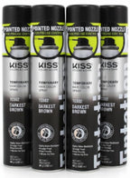 Tintation Temporary Hair Color Spray, 2.82 oz Darkest Brown, (Pack of 4)