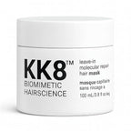 KK8 Biomimetic Hairscience Leave-In Molecular Hair Mask, Professional Repair Treatment for Damaged & Color-Treated Hair, 3.8 fl oz