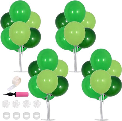 TONIFUL 4 Set Green Balloon Stand Balloon Centerpiece by TONIFUL