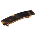 French Amie Small 2 1/4 inch Celluloid Handmade Hair Barrette No Slip Grip Durable Styling Women Hair Accessories Hair Clip for Girls, Made in France(Tokyo)