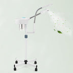 Artist hand Professional Facial Steamer for Face Home Facial Spa with 5X LED Magnifying Lamp Face Steamer Deep Pore Cleansing & Fast Heat Moisturizing Skin Care