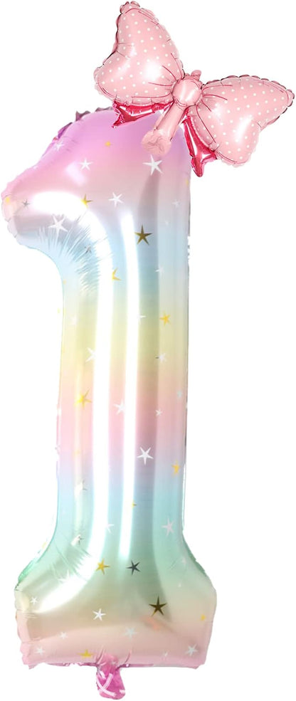 Happy birthday Big Number Balloons Foil Birthday Balloon Number Balloons Happy by MPRVAKYF