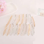 WHITEBRIDGE 16pcs Gold And Silver Bobby Pins For Women Girls