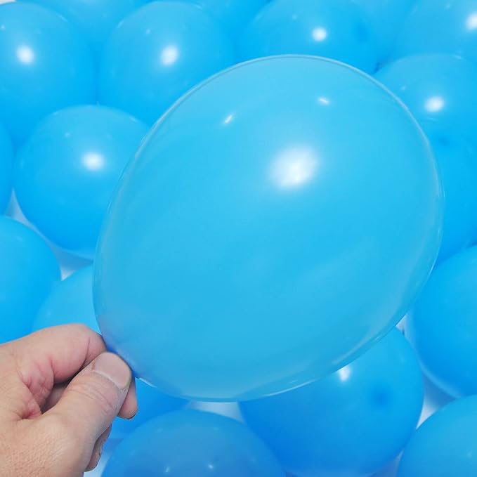400 Pack Light Blue 5 Inch Latex Small Balloons Bulk Balloon - Image 3