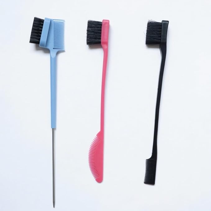 10PCS Black Fringe Hair Dye Comb Hair Dye Brush