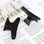 Ondder 36 Pcs Black Butterfly Hair Clips for Styling and Sectioning - Pro Claws Clamps for Cutting, Coloring - Hair Accessories for Women Girls