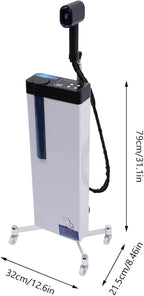 3 in 1 Hair Steamer, Salon Nano Steamer for Deep Conditioning, with Digital Touch Panel Rolling Base, for Hair Texture or Repair, Replenish nutrients, 1300w