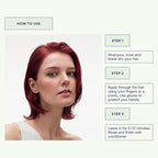 Maria Nila Color Refresh Bright Red, 10.1 Fl Oz / 300 ml, Red Color Bomb, Semi-Permanent Pigments, 100% Vegan & Sulfate/Paraben free
