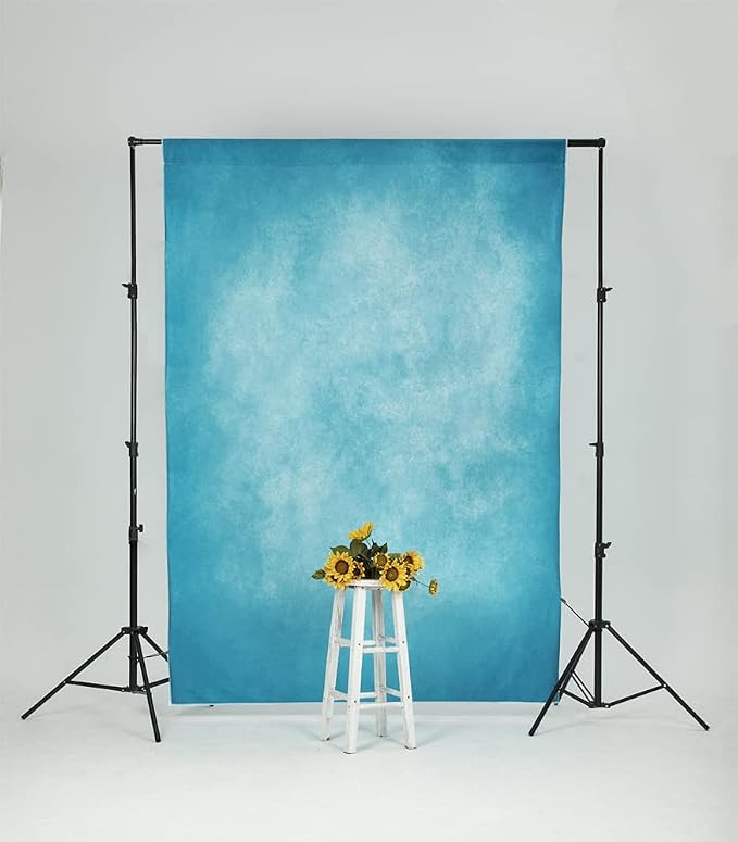 Kate 1.5x2.2m Blue Portrait Backdrops Abstract Blue Photography Backgrounds - Image 4