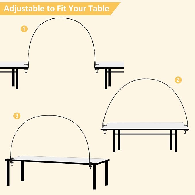 13FT Table Balloon Arch Kit Stand – Adjustable Balloon Arch Stand - Image 4