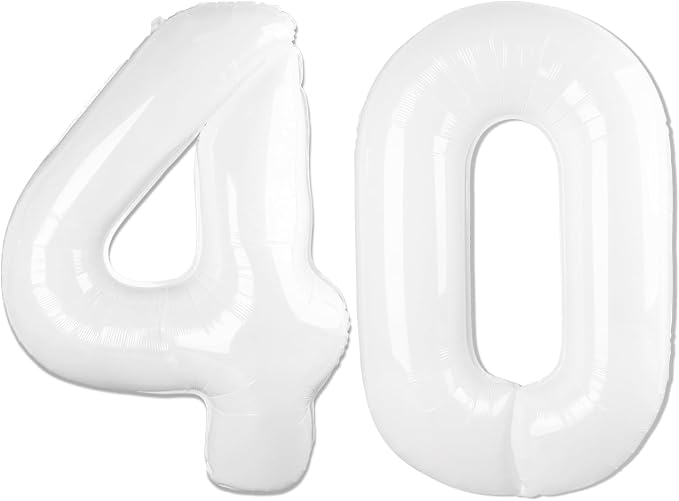 White 40 Balloon by IWERP