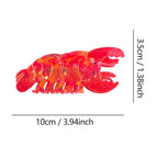 Cute Big Lobster Hair Clips,Novelty Acetate Ocean Big Lobster Claw Clip
