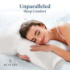 Premium Silk Pillowcase 100% Organic Mulberry Silk, 22 Momme, Grade 6A - Oeko-Tex Certified in Germany - Luxury for Hair & Skin, 1 Piece (Standard Size 20x26 Inches, Natural Silk Off-White)