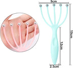 Ryoma Scalp Massager, Protable Hand Held SPA Head Massager for Deep Relaxation & Stress Reduction in The Office Home SPA Father's Day and Mother's Day Gifts Pink+Blue(2-Pack)