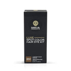 Parallel Products - Luxe Color (Medium Brown) - Cream Hair Dye - 25mL - Tint for Professional Spot Coloring - With Cream Developer, Mixing Dish and Application Brush - Covers Grey Hair - Root Touch Up