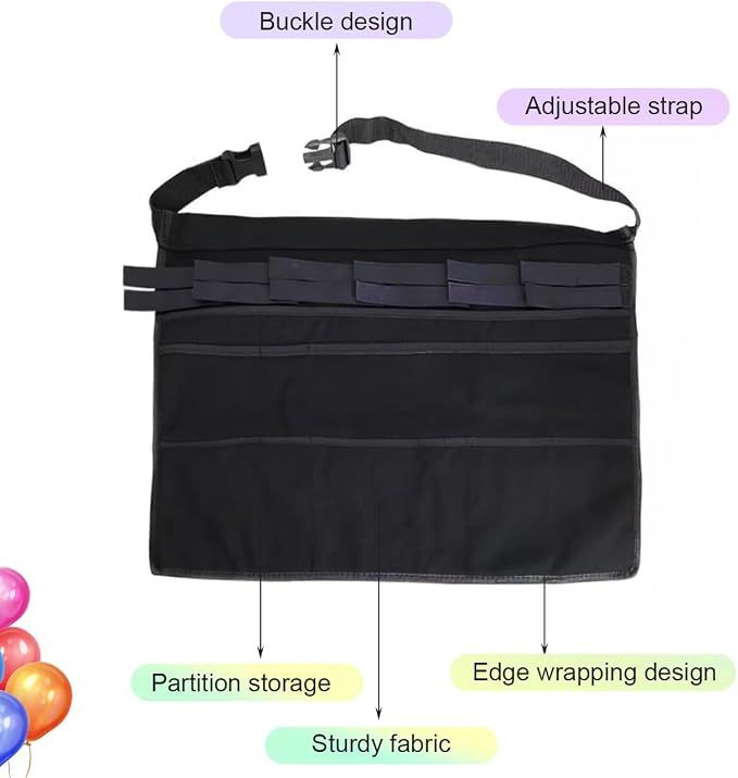 Multi-Pocket Balloon Organizer Bag Portable Workbag Multifunctional Balloon Tool - Image 3