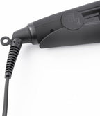 L'ANGE HAIR Le Ceramique 1-Pass Flat Iron Hair Straightener | Fast Heating Ceramic Flat Iron | Best Hot Tools Professional Hair Straightener to Lock in Moisture & Shine | (Black)