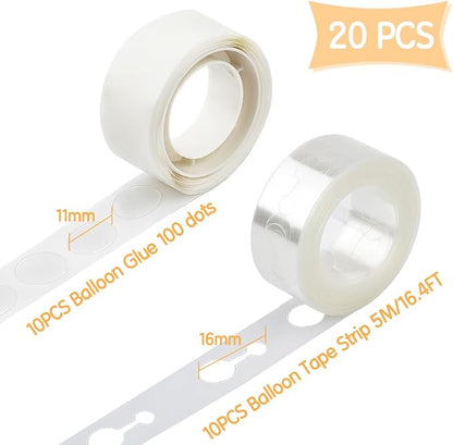 Balloon Arch Kit, 20 Rolls Balloon Arch Strip Kit - Image 2
